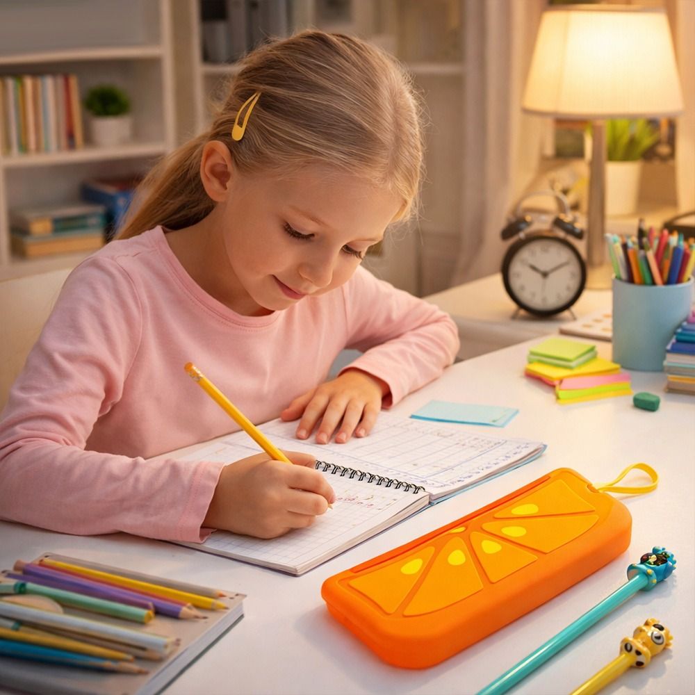 Stationery Office - Estojo de Silicone com Design de