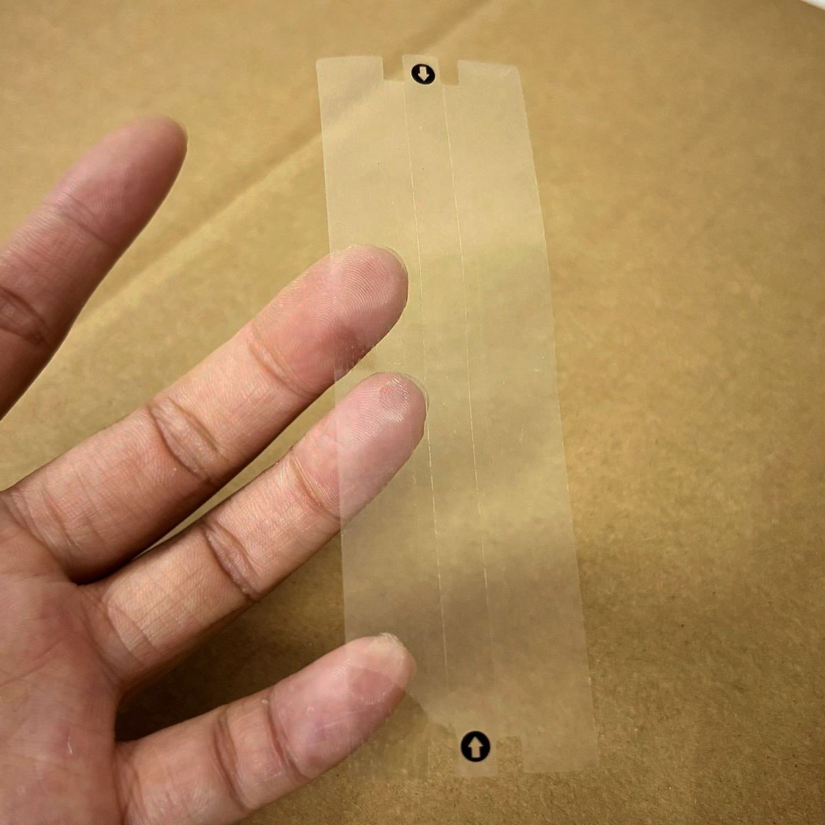 Label Printer Tape - Fita Adesiva Transparente Antiviolação VOID (36/72