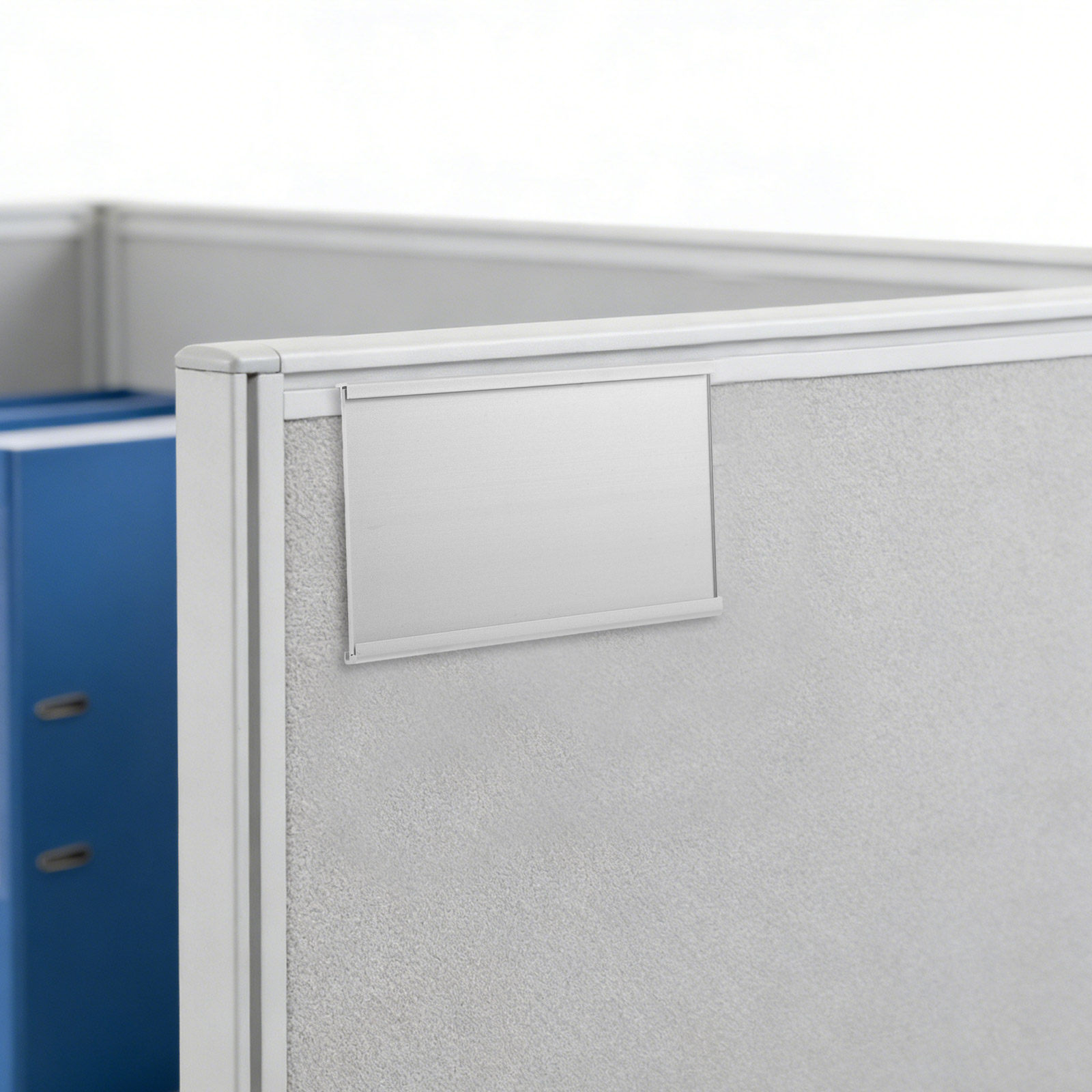 Desk Name Plate - Suporte adesivo para placa de identificação