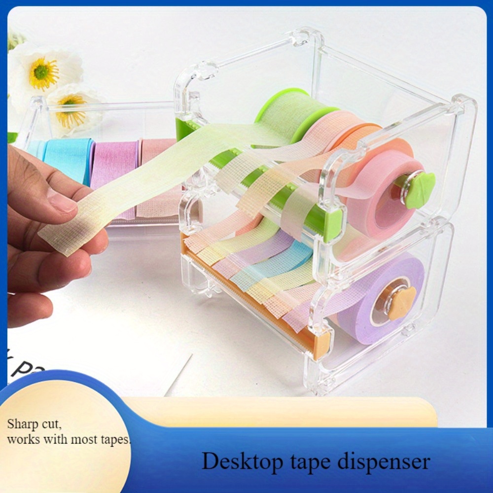 Washi Tape Set - Dispensador de Fita Adesiva Multiuso Portátil