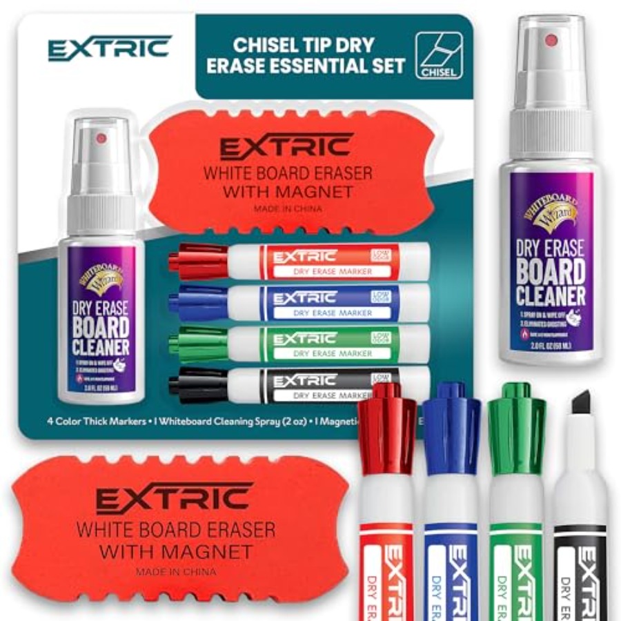 Conjunto de Marcadores para Qu - Whiteboard Marker Set avaliação e preço