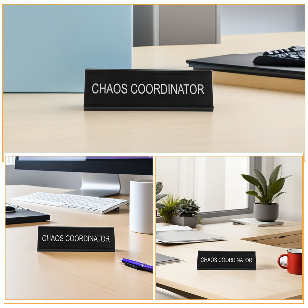 Placa de identificação para se - Desk Name Plate avaliação e preço