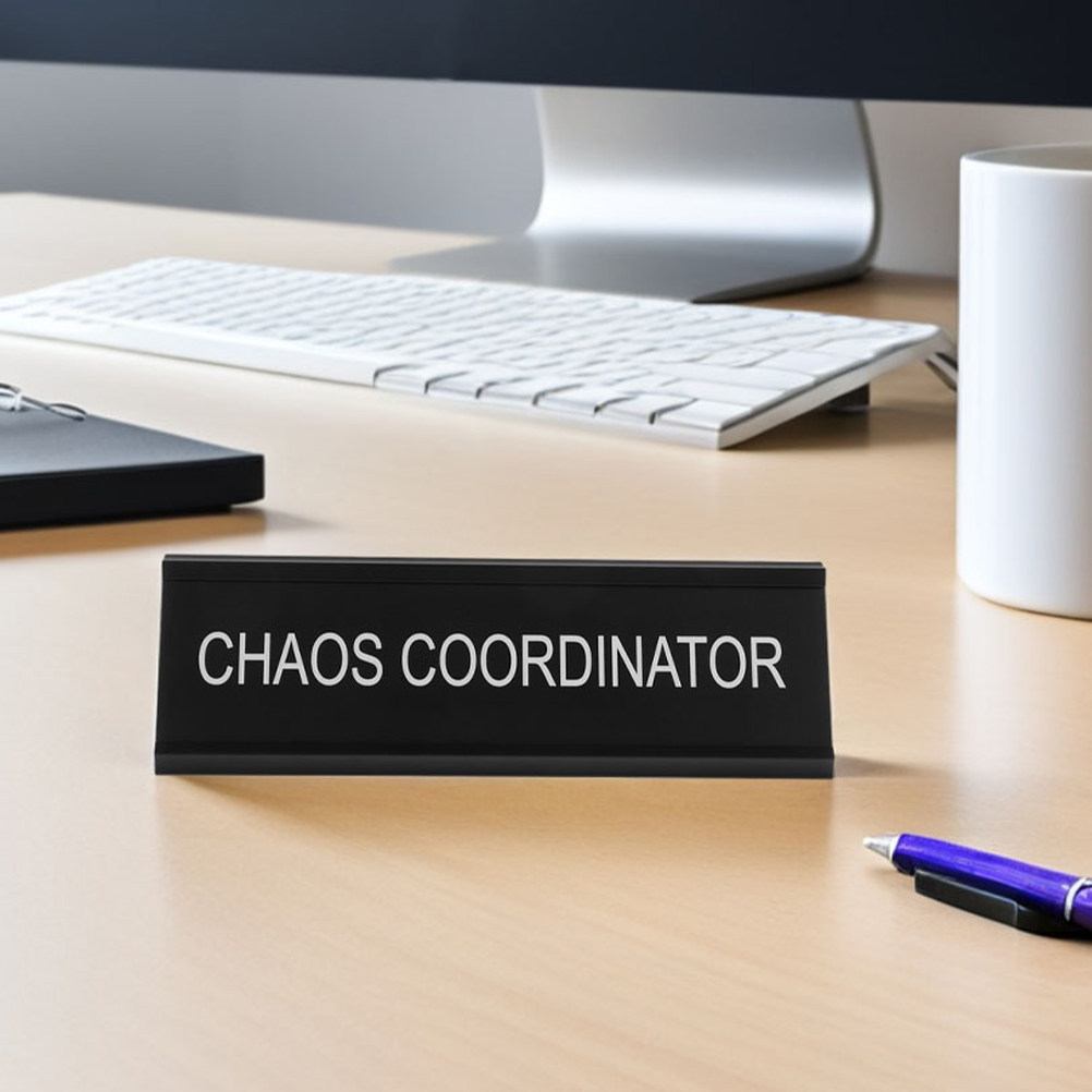 Placa de identificação para se - Desk Name Plate avaliação e preço