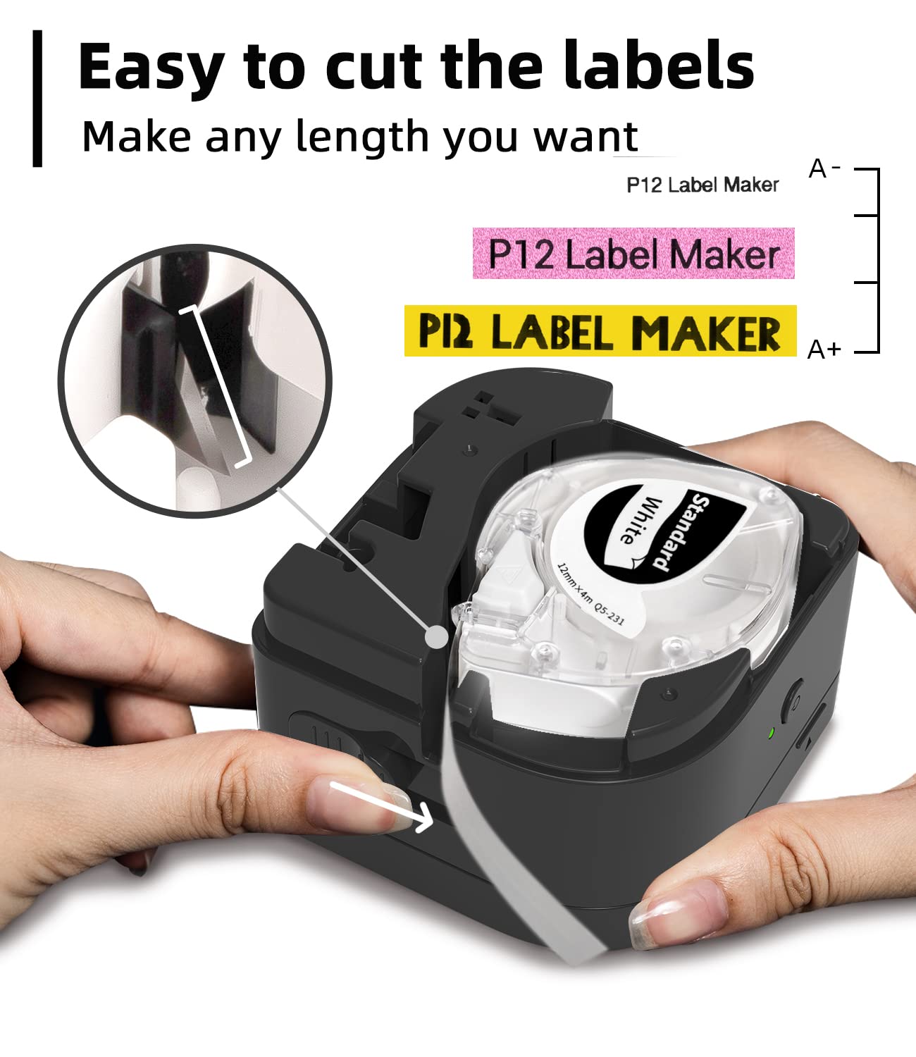 Substituição da fita do fabric - Label Printer Tape avaliação e preço