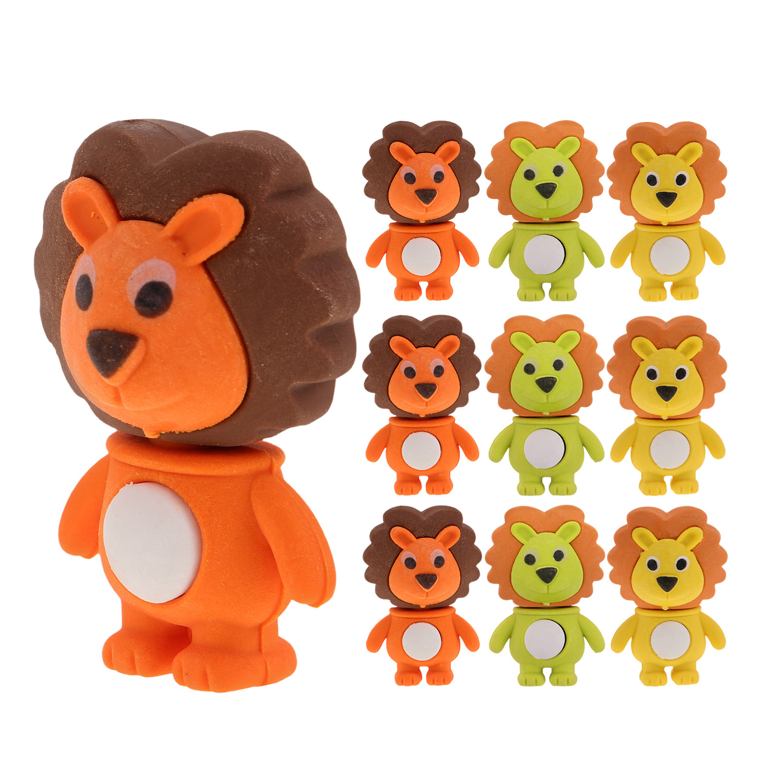 18 borrachas pequenas em forma - Lion Stationery & Office Supply(Kunshan)Co.Ltd avaliação e preço