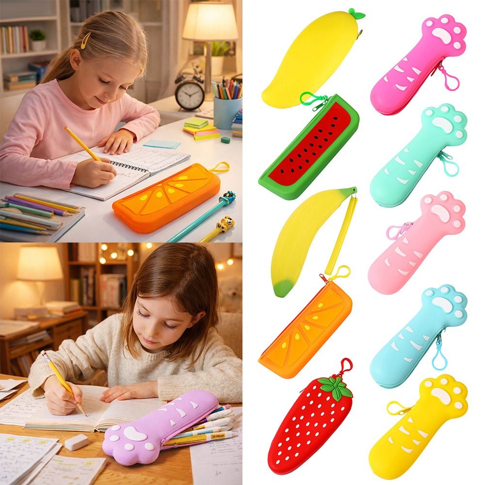 Estojo de Silicone com Design  - Stationery Office avaliação e preço