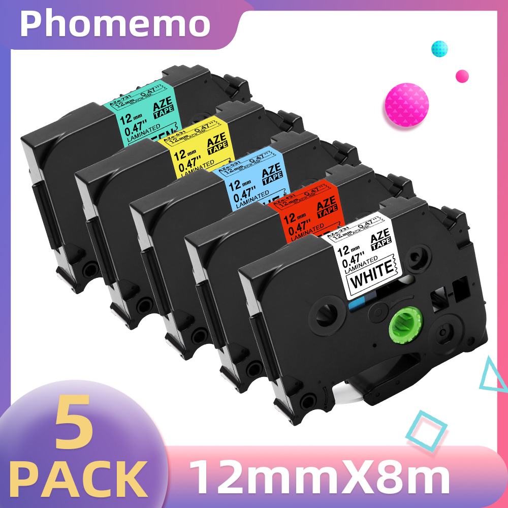 Fita de etiqueta 5pk para impr - Label Printer Tape avaliação e preço
