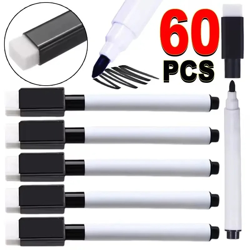 Marcadores Magnéticos Pretos p - Whiteboard Marker Set avaliação e preço