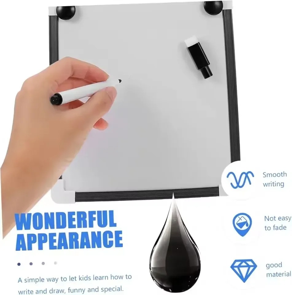Marcadores Magnéticos Pretos p - Whiteboard Marker Set avaliação e preço