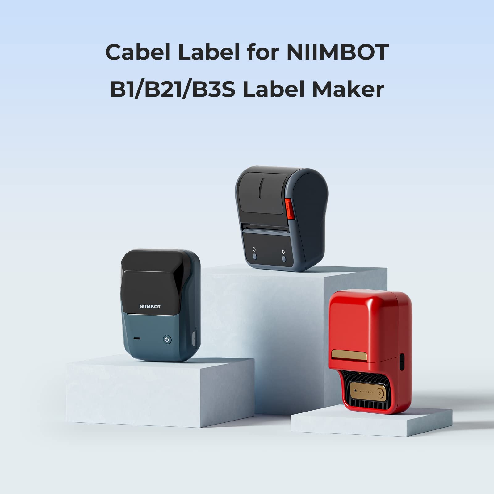 Etiquetas de cabo coloridas Ni - Label Printer Tape avaliação e preço