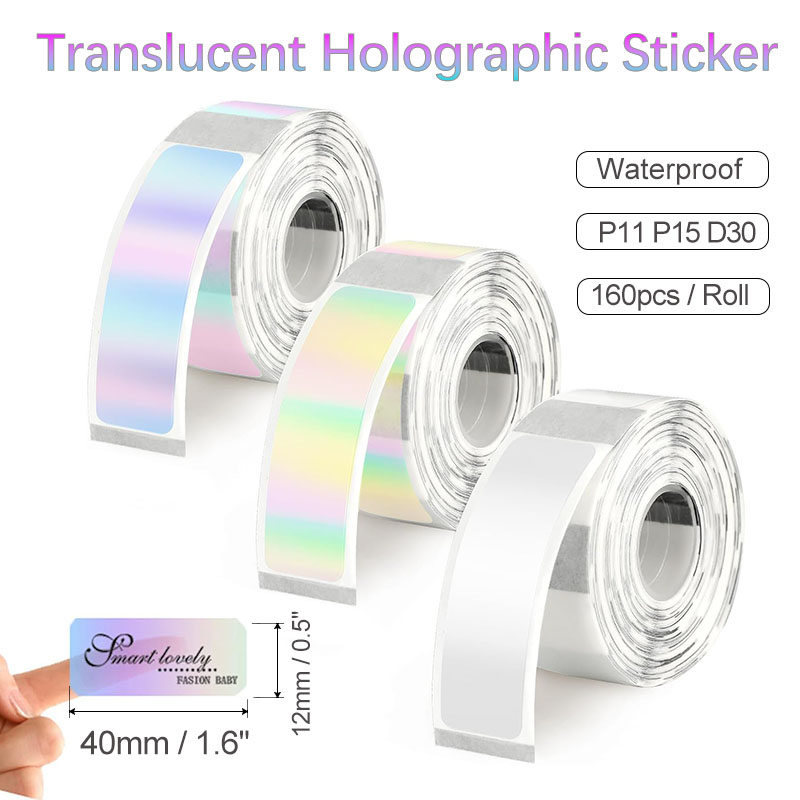 Papel Adesivo Térmico Holográf - Label Printer Tape avaliação e preço