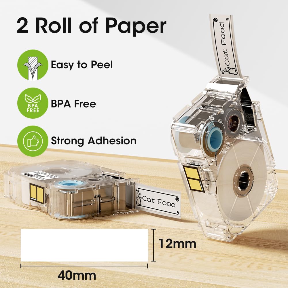 Impressora de Etiquetas Phomem - Label Printer Tape avaliação e preço